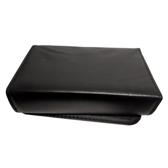 Subaru Black Leather Car Manual Holder With Card Slots & Document Organizer - Picture 7 of 7